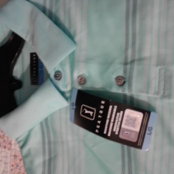 NWT PGA TOUR MOISTURE WICKING GOLF POLO - Picture 5 of 6